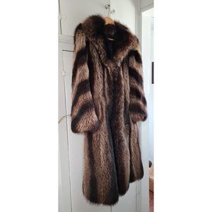 SOLD - Vintage Full Length Fur Coat (Fox?)